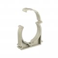 Uxcell 25mm Dia Pipe Clamps Clips Ppr Water Hose Fittings Tube Holder With Lock For Supply Gray 12 Pcs