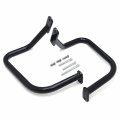 Hongk Black 25mm Rear Saddlebag Guard Crash Bar For Softail Heritage Springer Flsts 97-99 