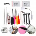 Sewing Machine Repair Accessories Convenient Overlock Tool Elastic Portable For Home Overedger Parts Screwdriver Set Electronic