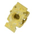 Multi Purpose Nut For Cadillac Ats Xts 2013 2019 Spring Steel With Zinc Rich Coating 0 138 In Depth Yellow 