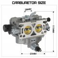 1pz Cb5-ku6 Carburetor Replacement For Honda Gx630 Gx630r Gx630rh Gx660 Gx690 Gx690r Bk07a D Carb 16100-z9e-033