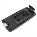 Wflnhb Black Center Console Armrest Cover Lid Latch Hinge Leather Replacement For 2013-2017 Flex Fa8z-7406024-ab