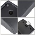 Wflnhb Black Center Console Armrest Cover Lid Latch Hinge Leather Replacement For 2013-2017 Flex Fa8z-7406024-ab