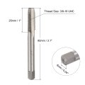 2pcs 3 8-16 Unc B2 Spiral Point Thread Tap Screw Threading Tapping Tool High Speed Steel Machine Taps Bit