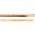 Defender Security U 9514 12 In Bright Brass Steel Constructed Latch Shield For Swing-in Doors 1 Set 