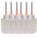 Applicator Bottle With 25ga Stainless Steel Needle 6 Pack 
