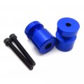 Xkh- Blue Swingarm Spools Compatible With R6 R6s Fz1 Fz6 Fz8 Fzs1000 R1 Vmax Xv250 Virago P N Xkh-221-003-blue-nologo