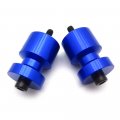Xkh- Blue Swingarm Spools Compatible With R6 R6s Fz1 Fz6 Fz8 Fzs1000 R1 Vmax Xv250 Virago P N Xkh-221-003-blue-nologo