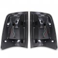 Hecasa Led Taillight Compatible With 2009-2018 Dodge Ram 1500 2010-2018 2500 3500 Smoked Lens Black Housing Lights Tail Lamp