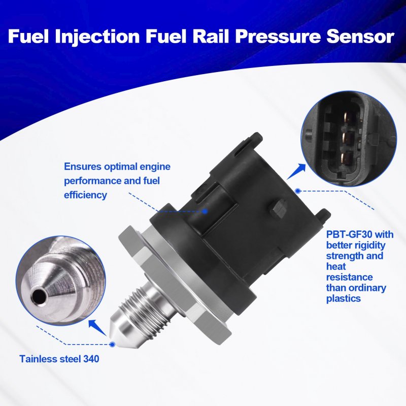 Fuel Injection Rail Pressure Sensor Fits For 2011-2017 Buick Enclave Regal 2012-2017 Chevy Traverse Gmc Acadia Parts Number