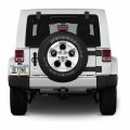 Ipick Image For Jeep Willys Star Logo In 3d On Mirror Chrome Metal License Plate Frame