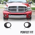 Fog Light Accessories Bezel For Dodge Ram 1500 2002 2008 2500 3500 2003 2009 Lamp Bracket Hole Cover Replacement Left And Right