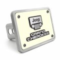 Ipick Image Made For Jeep Grand Cherokee 3d Logo Glow In The Dark Luminescent Billet Aluminum 2 Inch Tow Hitch Cover