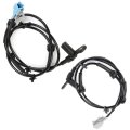 2pcs Abs Wheel Speed Sensor Left Right Rear Fit For 2004-2009 Nissan Quest Als1407 Als1406 