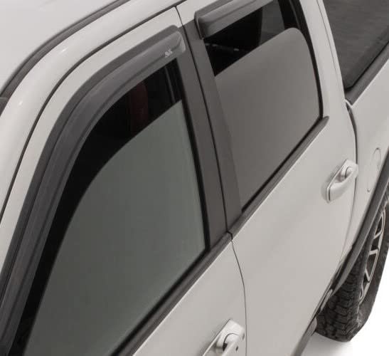 Auto Ventshade Avs Outside Mount Ventvisor Rain Guards Fits 2007 2013 Cadillac Escalade Ext Esv- Smoke 4 Pcs 94306