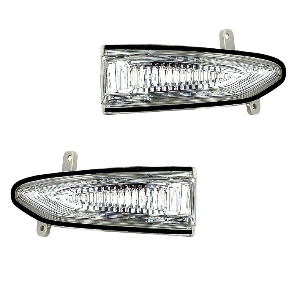 Spieg Side Mirror Turn Signal Lamp Set For 2013-2018 Nissan Altima 2013-2019 Sentra Pair Blinker Replacement Oe 26165-3th2a And