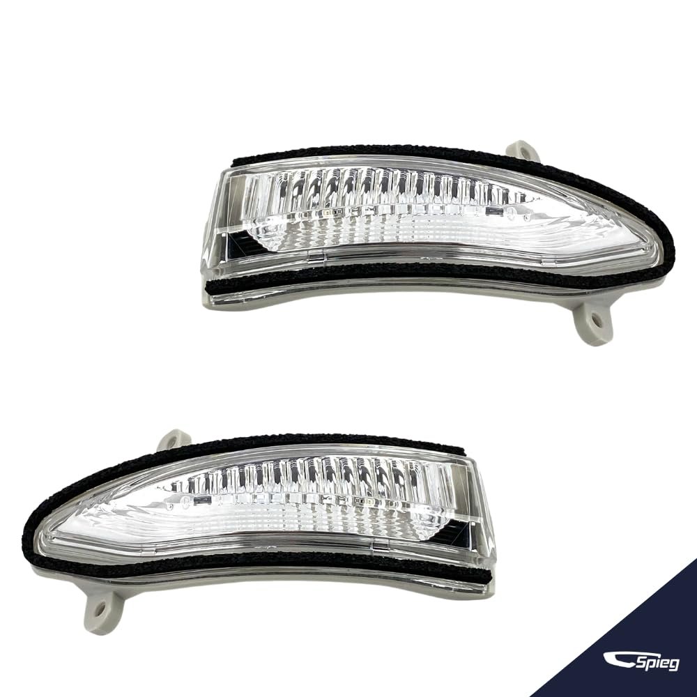 Spieg Side Mirror Turn Signal Lamp Set For 2013-2018 Nissan Altima 2013-2019 Sentra Pair Blinker Replacement Oe 26165-3th2a And