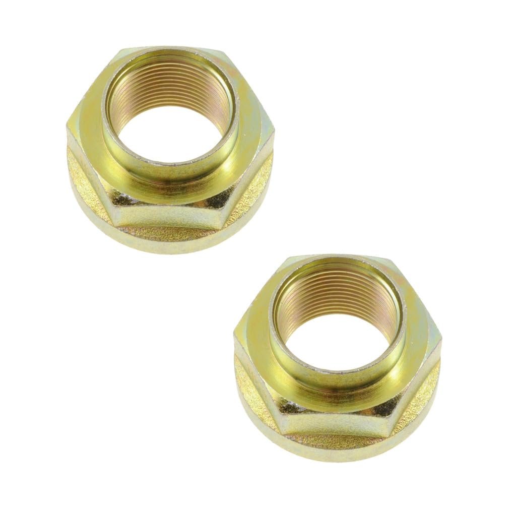 Spindle Nuts For Acura Tsx 2004 2005 2006 2007 2008 2009 2 Pieces 36mm Hex M24 1 50 Thread Replacement 90305 Sd4 003 Sf1 000