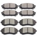 Aintier Automotive Replacement Brake Pads Front Rear Fit For Saab 9-2x 2005-2006 For Subaru Impreza 2003-2007