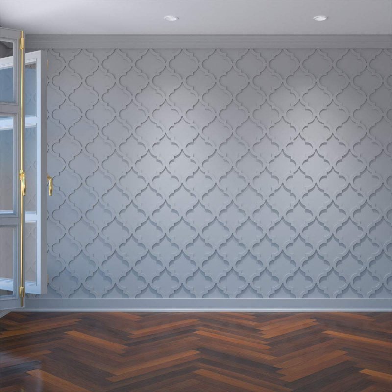 Ekena Millwork 11 3 8 W X H T Small Marrakesh Decorative Fretwork Wall Panels In Architectural Grade Pvc