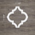 Ekena Millwork 11 3 8 W X H T Small Marrakesh Decorative Fretwork Wall Panels In Architectural Grade Pvc