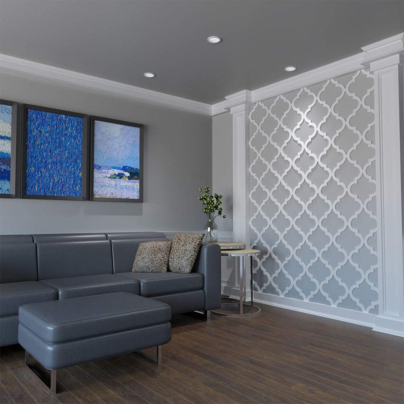 Ekena Millwork 11 3 8 W X H T Small Marrakesh Decorative Fretwork Wall Panels In Architectural Grade Pvc