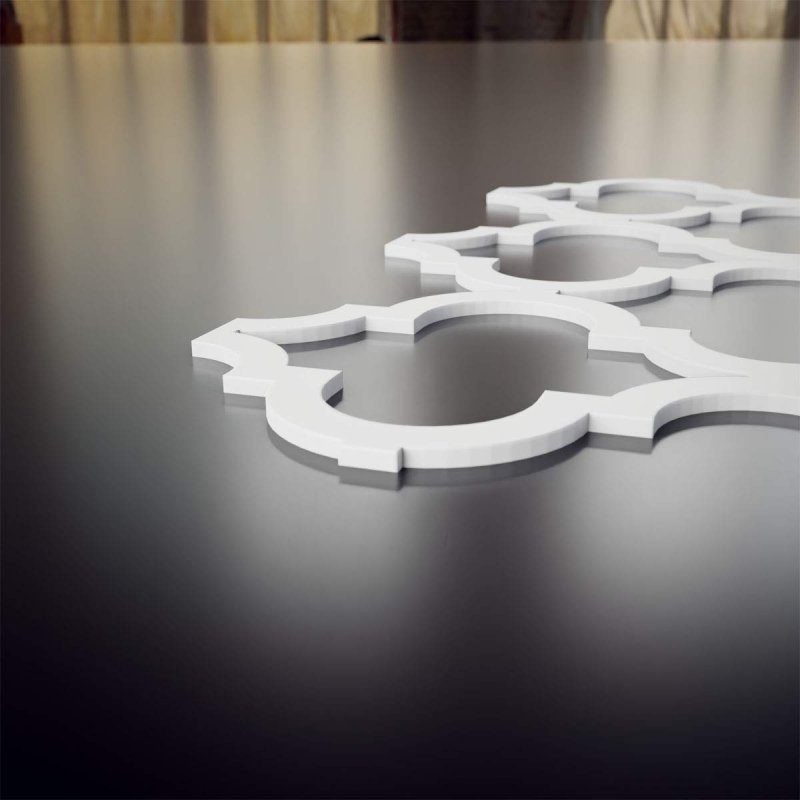 Ekena Millwork 11 3 8 W X H T Small Marrakesh Decorative Fretwork Wall Panels In Architectural Grade Pvc