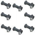 8 Pack Front Rear Wheel Nut Stud For 1992-2010 Polaris Outlaw Predator 525 