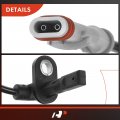 A-premium Front Side Abs Wheel Speed Sensor Compatible With Buick Cadillac Saab Models Lacrosse 2010-2016 Regal 2012-2017 Xts