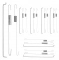 21pcs 168f Throttle Return Spring Linkage Kit Governor Connecting Rod Speed Control Carburetor Assortment Classification Link 