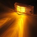 Partsam 18 Led Trailer Bus Mid Turn Signal Marker Light Amber Side Mount P T C Clearance With Reflector For Installation On The