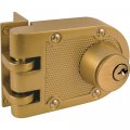 Prime-line Products U 9972 Deadlock Jimmy-resistant Double Cylinder Brass Finish