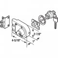 Prime-line Products U 9972 Deadlock Jimmy-resistant Double Cylinder Brass Finish