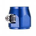 X Autohaux 5 Pcs An10 Hex Car Hose Finisher Flexible Rubber Pipe Clamp With Screw Band Adapter Fitting For Oil Fuel Water Tube