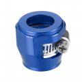 X Autohaux 5 Pcs An10 Hex Car Hose Finisher Flexible Rubber Pipe Clamp With Screw Band Adapter Fitting For Oil Fuel Water Tube