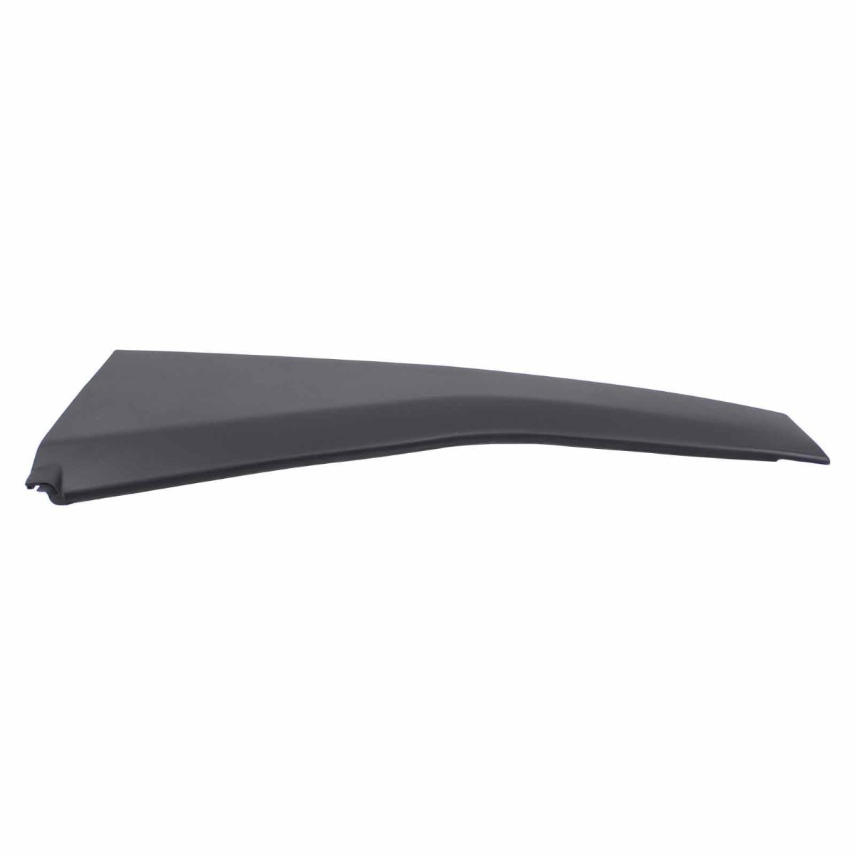 2pcs Rear Left And Right Door Pillar Garnish For Honda Fit 2007 2008 Replace 72721-saa-003 Black Painted Plastic Automotive