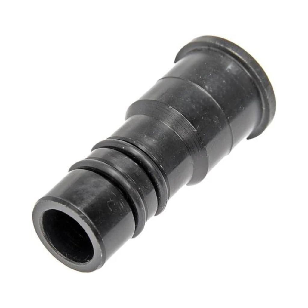 Hvac Heater Hose Connector For Mercury Marauder 2004 Replacement F75z8555aa Black Plastic Straight Fitting 2 In Length