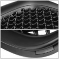 Compatible With Chrysler 300m Abs Plastic Diamond Mesh Front Bumper Grille Black