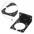 Evgatsauto Trailer Connector Bracket Black Metal Mounting Holder For 7 Pin Caravan Towing Plug Socket