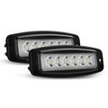 Nilight Led Work Light 2pcs 18w Spot Bar Driving Lights Off Road Flush Mount For Jeep Truck2 Years 