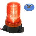 Amber Xenon Forklift Emergency Warning Strobe Light Beacon 12 To 110v Ac Dc 360 Degrees Lighting For Safety Work With Coaster