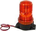 Amber Xenon Forklift Emergency Warning Strobe Light Beacon 12 To 110v Ac Dc 360 Degrees Lighting For Safety Work With Coaster 