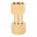 Brass Cylinder Adaptors Thread Cga-320 To Cga-580 Adapter Co2 Tank Argon Regulator 15mpa Rated Outlet Pressure