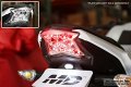 Motodynamic Integrated Sequential Led Tail Lights Clear Lens For 2017-2019 Kawasaki Ninja 650 Z650 2017-2024 Z900 Zh2