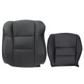 Front Driver Side Bottom Back Perforated Leather Seat Cover Black For Acura Rdx 2007 2008 2009 2010 2011 2012 