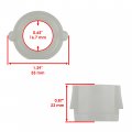 Caltric Steering Sector Gear Bushing Kit Compatible With John Deere Tractor S160 S170 S180 S220 S240