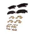 Rear Ceramic Disc Brake Pads For Gmc Safari 2003 2004 2005 Slotted Bonded Friction Material 9 98mm Thickness Fits 19387636 
