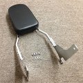 Smt-flame Backrest Sissy Bar Leather Pad Compatible With 1996-2005 Kawasaki Vulcan 800 Classic B00rueledq
