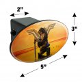 Wonder Woman Movie Poster Oval Tow Trailer Hitch Cover Plug Insert