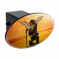 Wonder Woman Movie Poster Oval Tow Trailer Hitch Cover Plug Insert